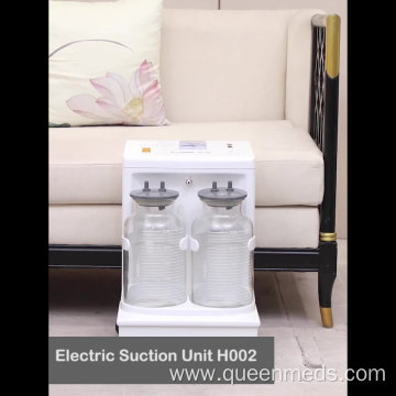 mobile electric suction machine medical vacuum aspirator